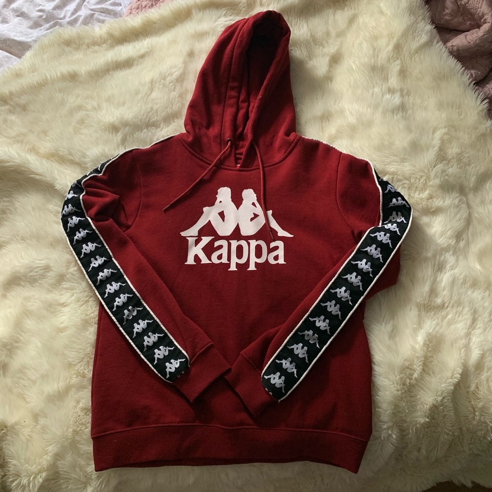 Kappa red hoodie